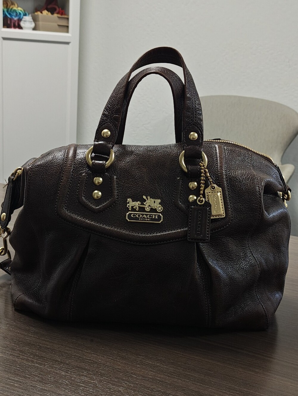Vintage Coach Madison Sabrina shoulder and convertible crossbody
